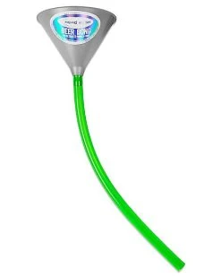 Best Pirce ???? Oktoberfest Beer Bong - 24 Inch Silver And Green ????