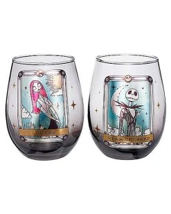 Discount ???? Star-Crossed Lovers Drinkware Set 2 Pack 20 oz. - The Nightmare Before ???? Christmas ????