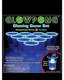 Cheap ❤️ Glowing Competition Game Set-Green vs. Ice Blue ???? -Corona-shop 02641546 e