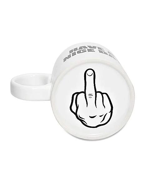 Best deal ???? Have a Nice Day Finger Bottom Coffee Mug - 16 oz. ???? 2 Best deal ???? Have a Nice Day Finger Bottom Coffee Mug - 16 oz. ???? - Image 2