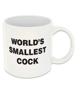 Cheapest ???? World's Smallest Cock Coffee Mug - 20 oz. ✔️