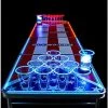 New ???? Glowing Americana Beer Pong Table - 8 Ft ????