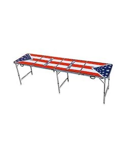 New ???? Glowing Americana Beer Pong Table - 8 Ft ???? -Corona-shop 03029485 e