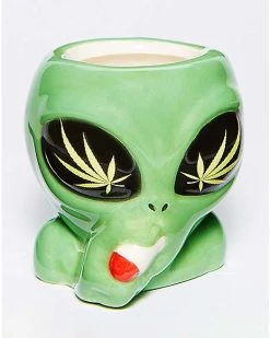 Promo ???? Smoking Alien Shot Glass - 2 oz. ????