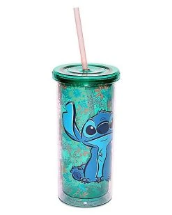 Best Sale ???? Floral Stitch Cup With Straw 20 oz. - Disney ???? -Corona-shop 03443629 c
