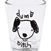 Promo ✔️ Dog Dumb Bitch Shot Glass - 1.5 oz. ????