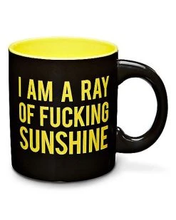Outlet ???? Black I Am A Ray of Sunshine Coffee Mug - 20 oz. ????