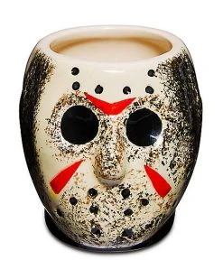 Best Pirce ???? Sculpted Jason Voorhees Shot Glass 3.5 oz. - Friday the 13th ????