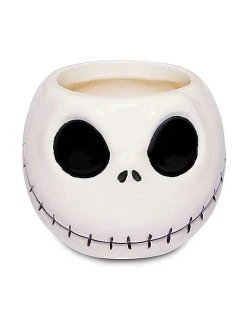 Wholesale ???? Sculpted Jack Skellington Mini Glass 3.5 oz. - The Nightmare Before ???? Christmas ????