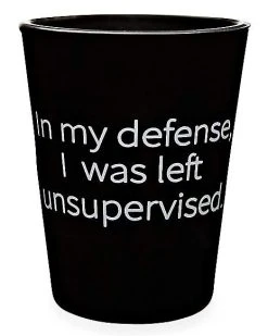 Top 10 ❤️ In My Defense Shot Glass ❤️