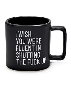 Best deal ❤️ Wish You Were Fluent Coffee Mug – 20oz. ????
