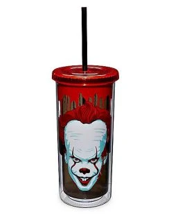 Best Pirce ???? Come Back and Play Pennywise Cup With Straw 20 oz. - It ????