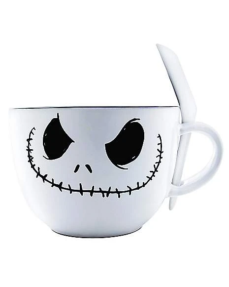 Budget ???? Jack Skellington Soup Mug 24 oz. - The Nightmare Before ???? Christmas ???? 1 Budget ???? Jack Skellington Soup Mug 24 oz. - The Nightmare Before ???? Christmas ????