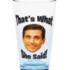 Coupon ⭐ That's What She Said Michael Scott Pint Glass 16 oz. - The Office ????