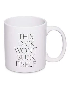 Deals ???? Won’t Suck Itself Coffee Mug – 22 oz. ✔️