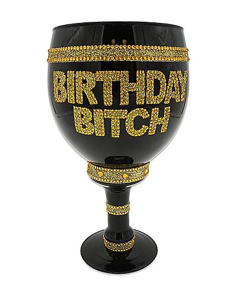 Deals ⌛ Birthday Bitch Chalice Goblet - 40 oz. ???? 1 Deals ⌛ Birthday Bitch Chalice Goblet - 40 oz. ????