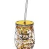 Best deal ???? Birthday Bitch Glitter Cup with Straw ✔️