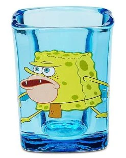Flash Sale ???? Caveman SpongeBob SquarePants Shot Glass - 1.5 oz. ⭐