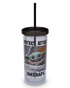 Cheapest ???? The Child Grogu Cup With Straw 20 oz. - The Mandalorian ????