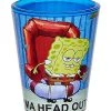 Hot Sale ???? SpongeBob SquarePants Meme Shot Glass – 2 oz. – Nickelodeon ????