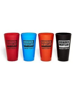 Discount ✨ Company Picnic The Office Pint Glasses 4 Pack – 16 oz. ????