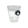 Deals ???? Eight Ball Clear Shot Glass - 1.5 oz. ????