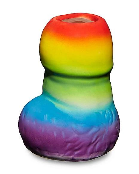 Outlet ???? Rainbow Penis Shot Glass - 1.4 oz. ???? 2 Outlet ???? Rainbow Penis Shot Glass - 1.4 oz. ???? - Image 2