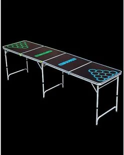 Top 10 ???? Glowing Green vs Blue Beer Pong Table - 8 ft. ????