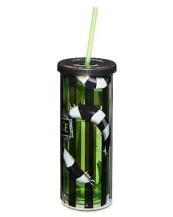 Promo ???? Sandworm Beetlejuice Cup with Straw - 20 oz. ???? -Corona-shop 03777398 c