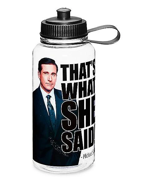 Budget ???? Michael Scott Water Bottle 32 oz. - The Office ✨ 1 Budget ???? Michael Scott Water Bottle 32 oz. - The Office ✨
