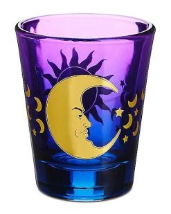 Promo ???? Sun Moon Tarot Shot Glass - 2 oz. ????