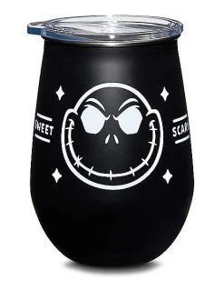 Deals ???? Jack Skellington Travel Wine Glass 16 oz. - The Nightmare Before ???? Christmas ????