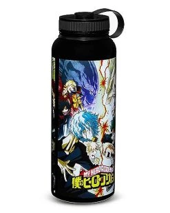 Outlet ✔️ Battle My Hero Academia Water Bottle - 40 oz. ????