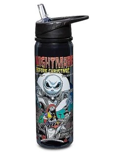 Wholesale ???? See to Believe Water Bottle 16 oz. - The Nightmare Before ❄ Christmas ????
