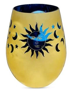 Buy ???? Sun and Moon Stemless Wine Glass - 20 oz. ????