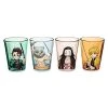 Best Sale ???? Multi-Pack Demon Slayer Character Shot Glasses 4 Pack - 1.5 oz. ????
