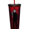 Budget ???? Michael Myers Stalker Cup with Straw 20 oz. - ???? Halloween ????