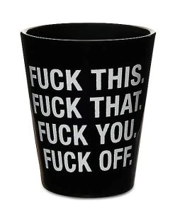 Hot Sale ❤️ Fuck This That You Off Shot Glass - 1.5 oz. ????