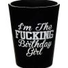 Best Pirce ⭐ I'm the ???? Birthday Girl Shot Glass - 1.5 oz. ⌛