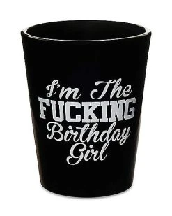 Best Pirce ⭐ I'm the ???? Birthday Girl Shot Glass - 1.5 oz. ⌛