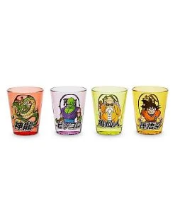 Best Sale ???? Multi-Pack Dragon Ball Z Characters Shot Glasses 2 oz. - 4 Pack ????