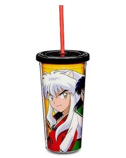 Buy ???? Inuyasha Cup with Straw - 20 oz. ⭐