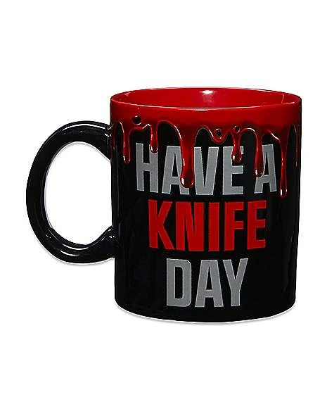 Cheap ???? Michael Myers Have a Knife Day Coffee Mug - 20 oz. ???? 2 Cheap ???? Michael Myers Have a Knife Day Coffee Mug - 20 oz. ???? - Image 2