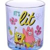 Discount ???? SpongeBob SquarePants Rocks Glasses 4 Pack - 10 oz. ????