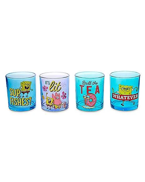 Discount ???? SpongeBob SquarePants Rocks Glasses 4 Pack - 10 oz. ???? 5 Discount ???? SpongeBob SquarePants Rocks Glasses 4 Pack - 10 oz. ???? - Image 5