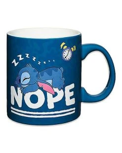 Best Pirce ???? Sleeping Stitch Nope Coffee Mug - Lilo & Stitch ????