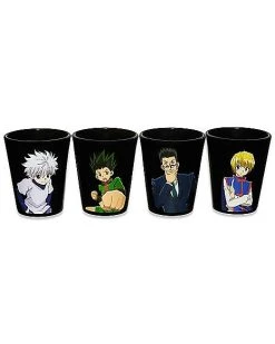 Best Sale ???? Characters Hunter x Hunter Shot Glasses 4 Pack - 2 oz. ⭐