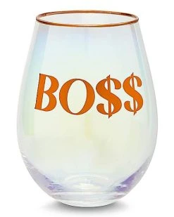 Cheapest ⭐ Boss Oversized Stemless Wineglass - 32 oz. ????