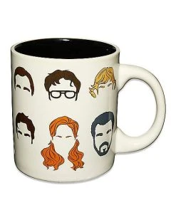 Outlet ???? The Office Character Heads Coffee Mug - 20 oz. ????