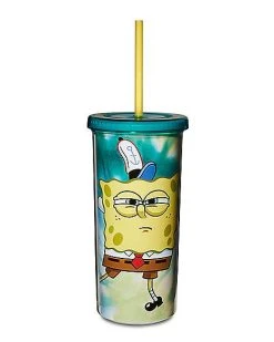 New ✨ SpongeBob Be Weird Cup with Straw 20 oz. - SpongeBob SquarePants ????